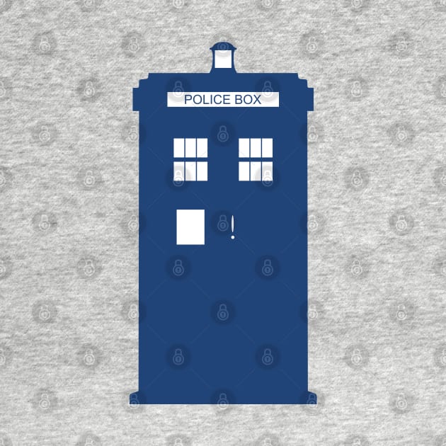 The TARDIS by OrangeCup